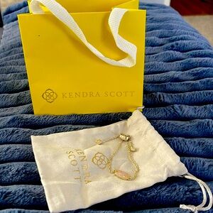 Kendra Scott Elaina Gold Adjustable Chain Bracelet